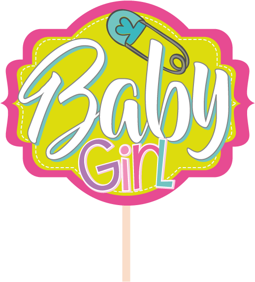 Photocall Gift Party Accesories Baby Shower Girl Photobooth Clipart (599x599), Png Download