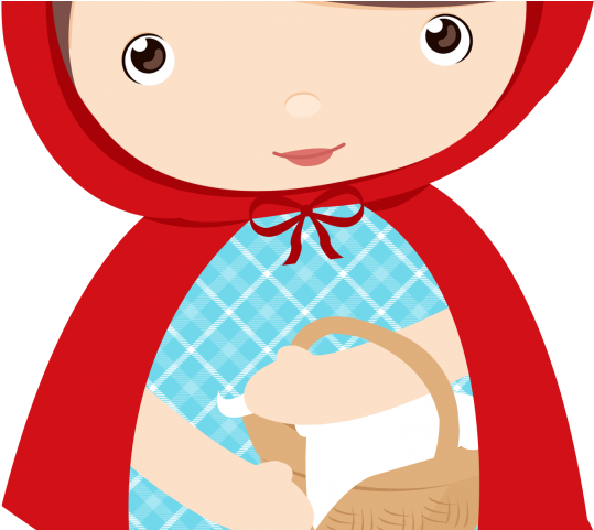Red Riding Hood Clipart Happy Girl - Little Red Riding Hood Transparent - Png Download (640x480), Png Download