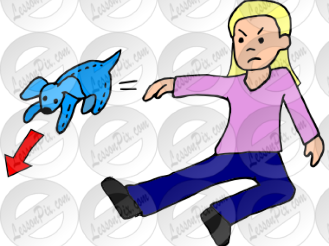 Jump Clipart Toy - No Throwing Toys Clipart - Png Download (640x480), Png Download