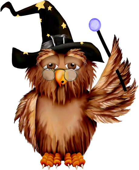 Halloween Animals Owl Png, Halloween Owl, Halloween - Tubes Halloween Centerblog Clipart (544x640), Png Download