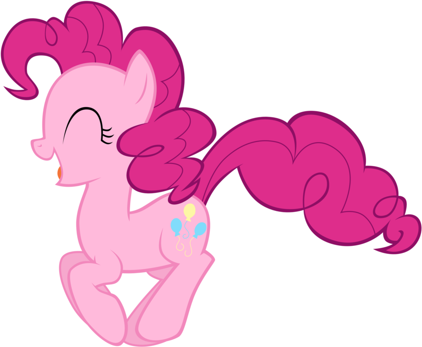 Pie Clipart Pumpkin Spice - My Little Pony Pinkie Pie Jumping - Png Download (900x900), Png Download