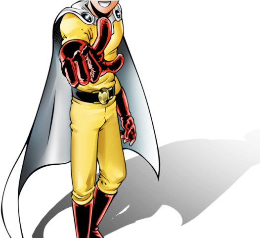 One Punch Man Clipart Serious Man - Anime One Punch Man Png Transparent Png (640x480), Png Download