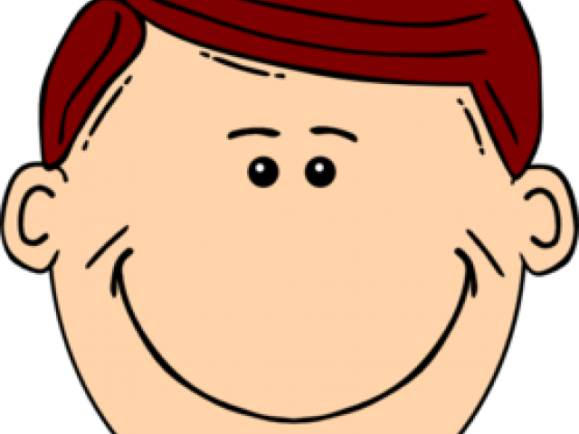 Men Clipart Head - Cartoon Man Face - Png Download (640x480), Png Download