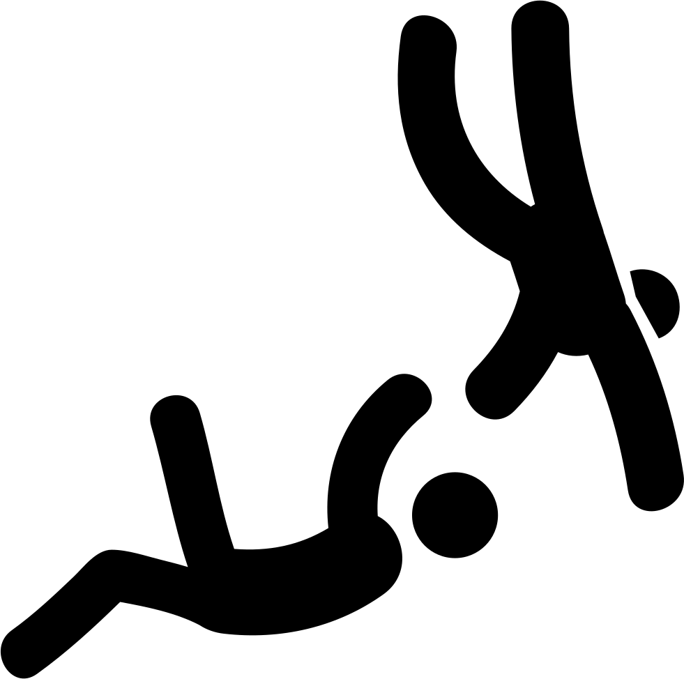 Two Men Practicing Karate Comments - Combat Vector Clipart (981x974), Png Download