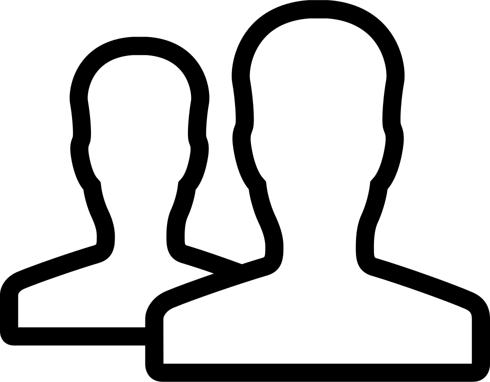 Heads Two People Comments - Online Engagement Icon Png Clipart (980x764), Png Download