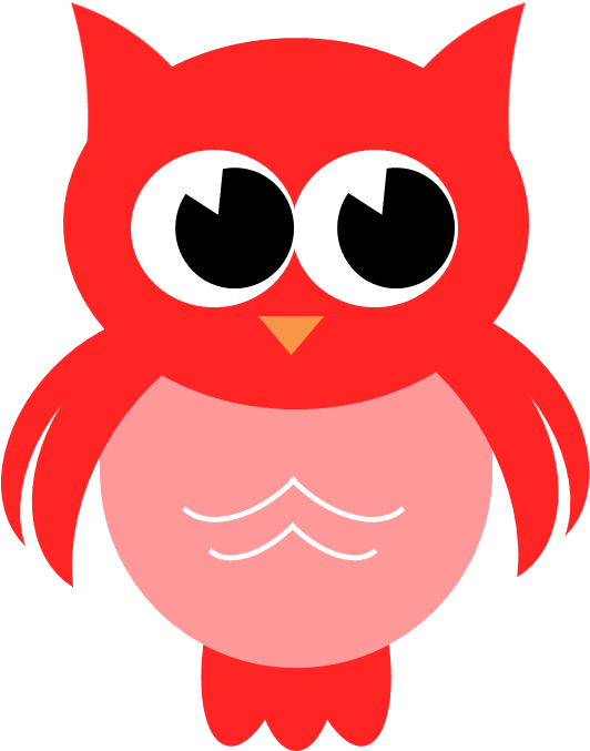 Clipart Owl Red Owl Clip Art Red Png Download Full Size Clipart
