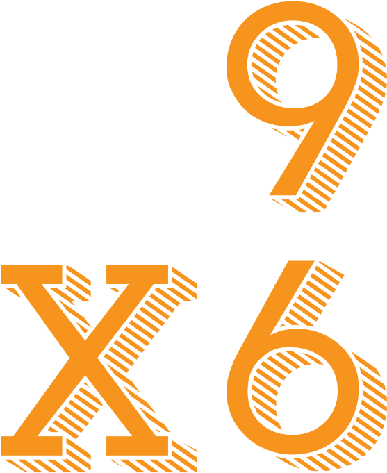 Nines - Multiplication Clipart (720x720), Png Download