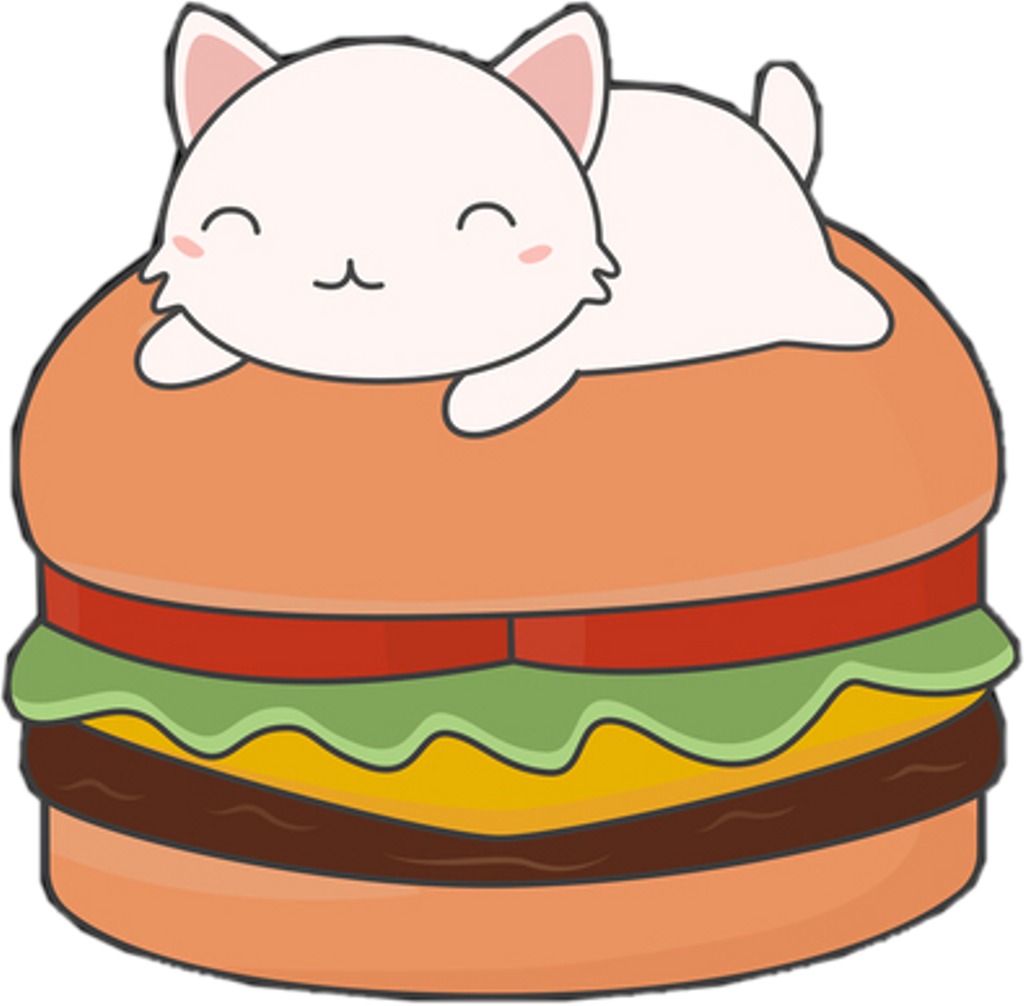 Kawaii Sticker Clipart (1024x1006), Png Download