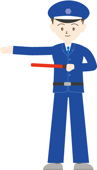 Clip Art Library Stock Guard Clipart Office Security - Cartoon - Png Download (640x640), Png Download