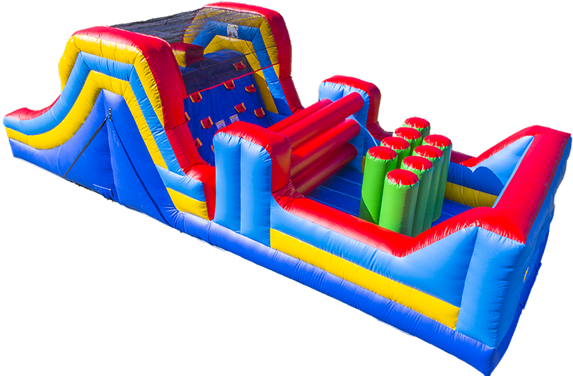 All Day 32' Obstacle Course For $225 - Inflatable Clipart (877x614), Png Download