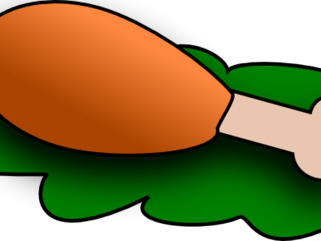 Turkey Clipart Food - Chicken Clip Art Food - Png Download (640x480), Png Download