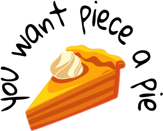 Pie Sticker - Pumpkin Pie Clipart (1024x1024), Png Download