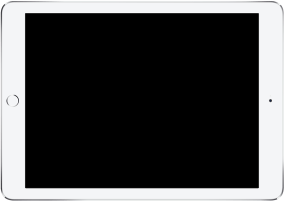 Ipad Clipart Png Landscape - Ipad Pro Landscape Mockup Transparent Png (640x480), Png Download