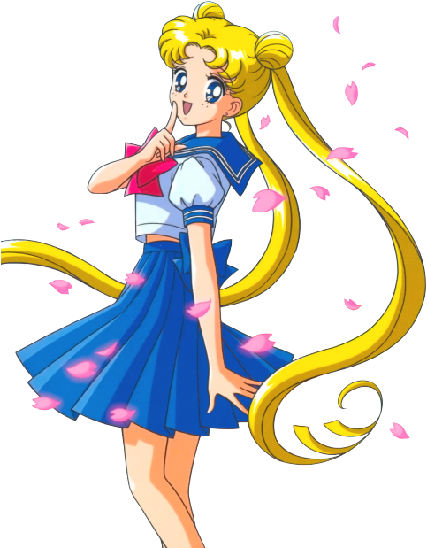 Usagi Tsukino Vector Clipart (500x636), Png Download