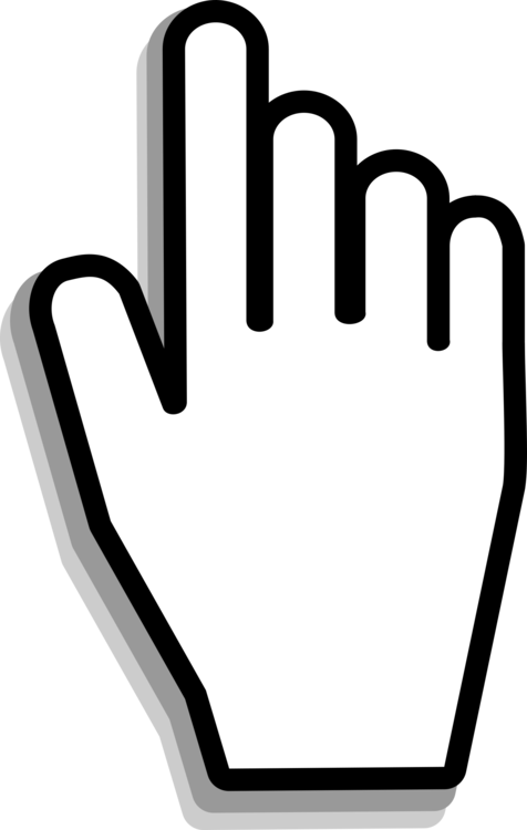 All Photo Png Clipart - Cursor Hand Transparent Png (476x750), Png Download