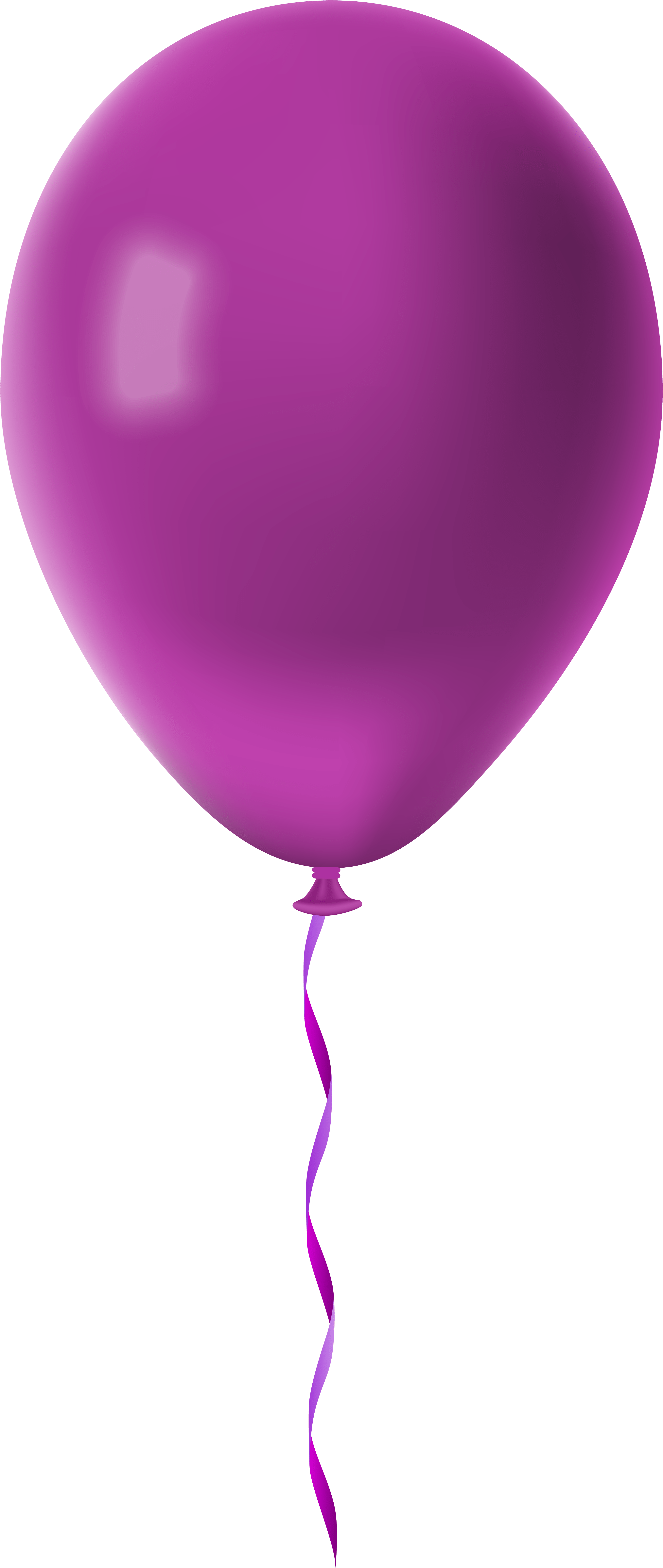Water Balloon Purple Clip Art - Png Download (3409x8000), Png Download