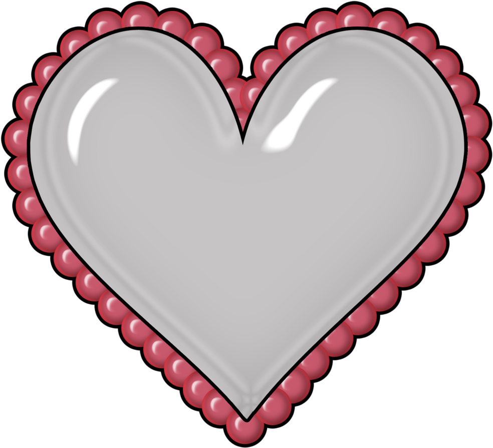 B *✿*collab-fun Page Heart Never, Love Heart, - Heart Clipart (1024x954), Png Download
