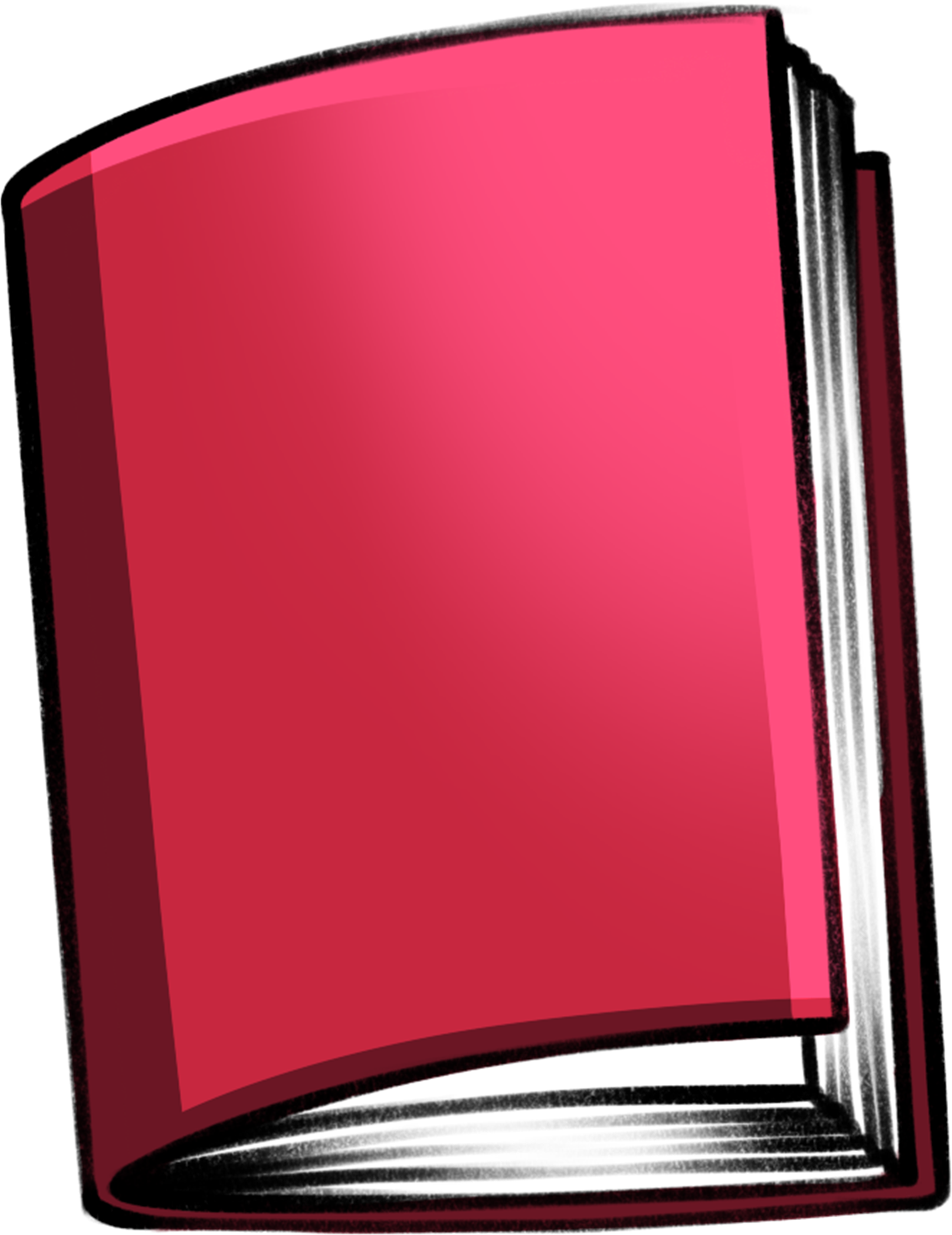Closed Book Clipart - Png Download - Full Size Clipart (#3458174