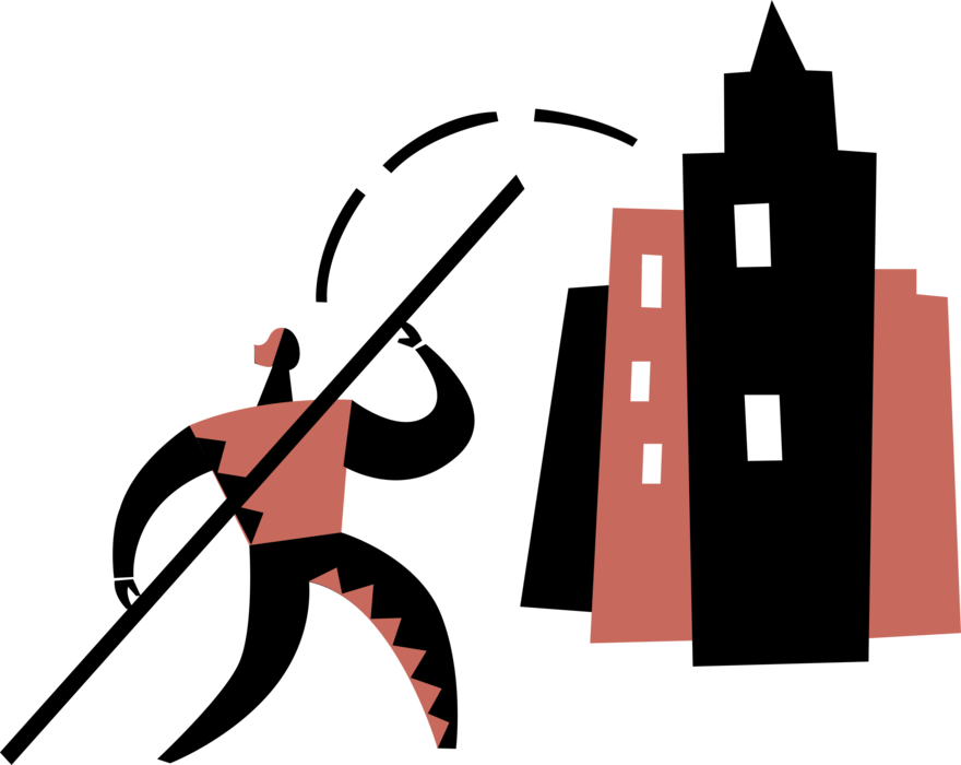 Vector Illustration Of Track And Field Athletic Sport - Illustration Clipart (880x700), Png Download