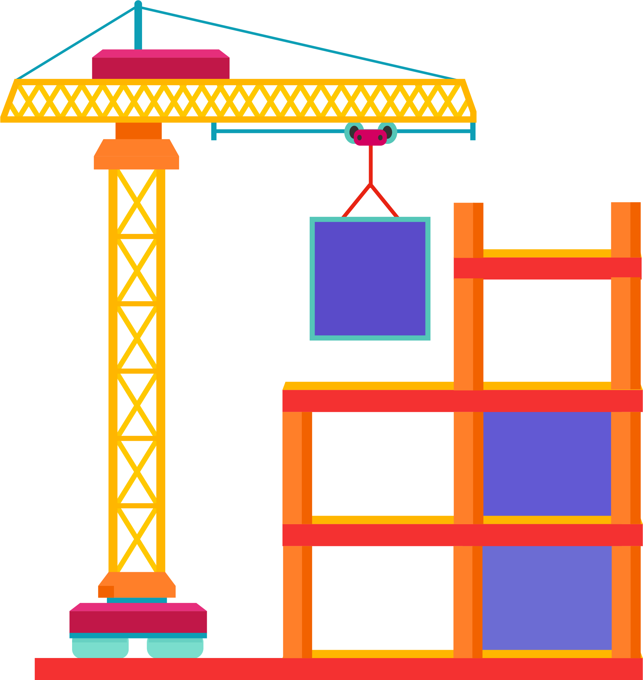 Large Building Company Clipart (2105x2226), Png Download