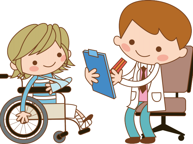 Situation Clipart Doctor Child Patient - Doctor And Patient Clipart - Png Download (640x480), Png Download