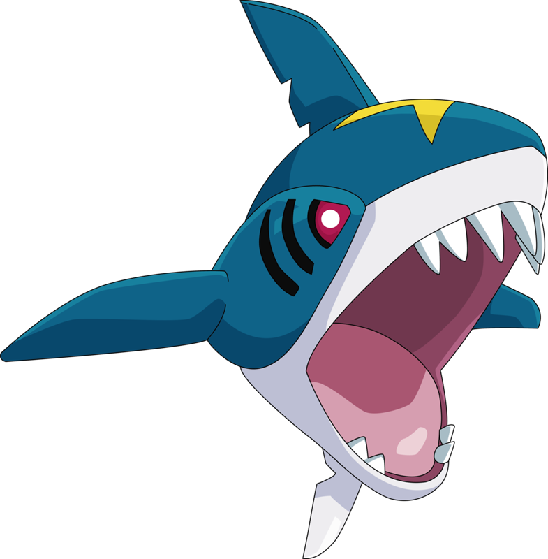 Sharpedo - Pokemon Shark Clipart (785x800), Png Download