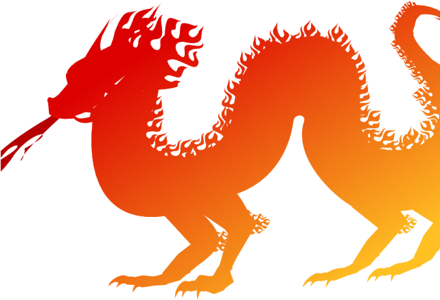 Year Of The Monkey Clipart Cny - Chinese New Year Dragon Clip Art - Png Download (640x480), Png Download