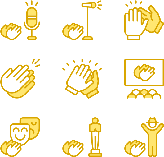 Clap Hands Clipart (600x564), Png Download