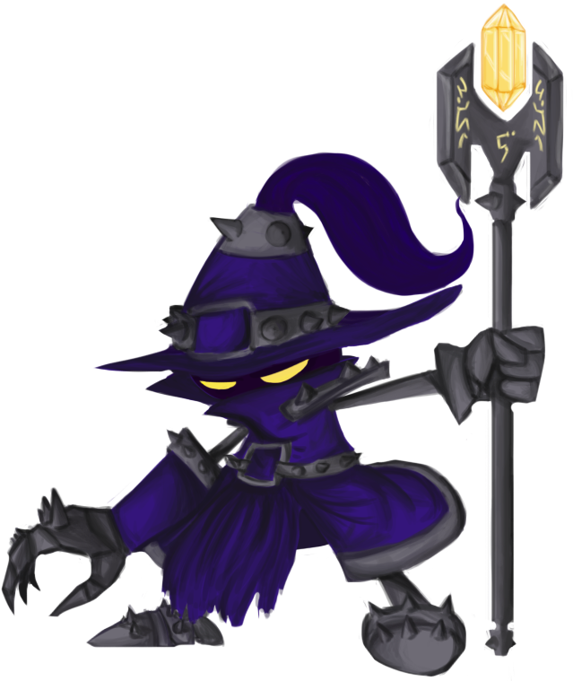 It's A *cough* Furry Character With A Similar Hat And - Veigar Weapon Clipart (715x768), Png Download