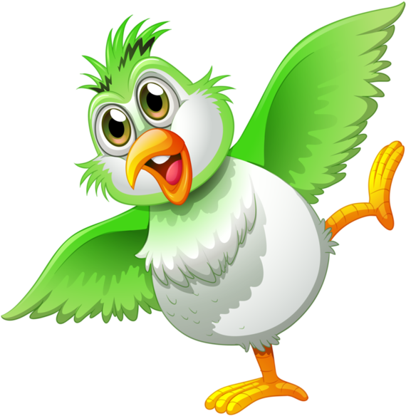 Birds ‿✿⁀○ Orange, Yellow, Buy Birds, - Illustration Clipart (600x606), Png Download