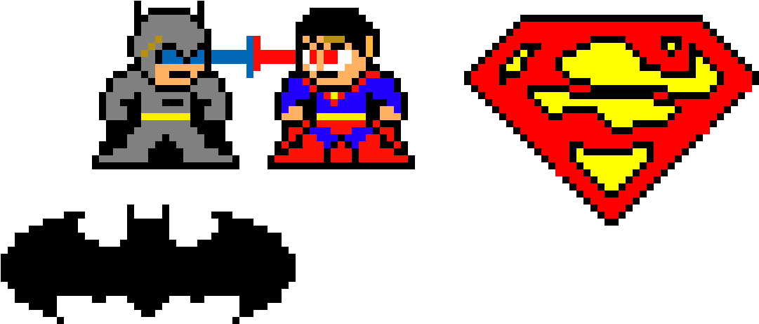 Batman Vs - Superman - Cartoon Clipart (1170x540), Png Download