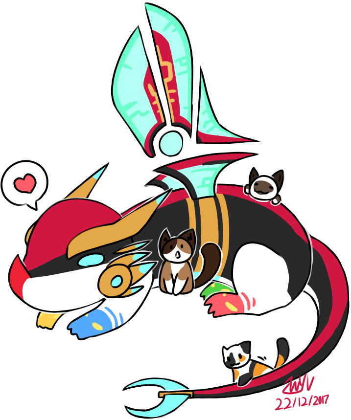 Blocktron Guards His 4 Cats Fiercely And Never Let's - Cartoon Clipart (842x902), Png Download