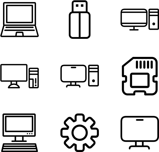 Computer - Resume Icons Png Clipart (600x564), Png Download