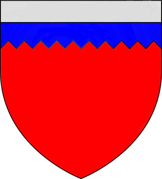 Blason Maison D'ailly Ancien - Baudoin D Ailly Clipart (545x600), Png Download