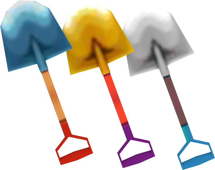 Download Zip Archive - Animal Crossing New Leaf Shovel Clipart (750x650), Png Download