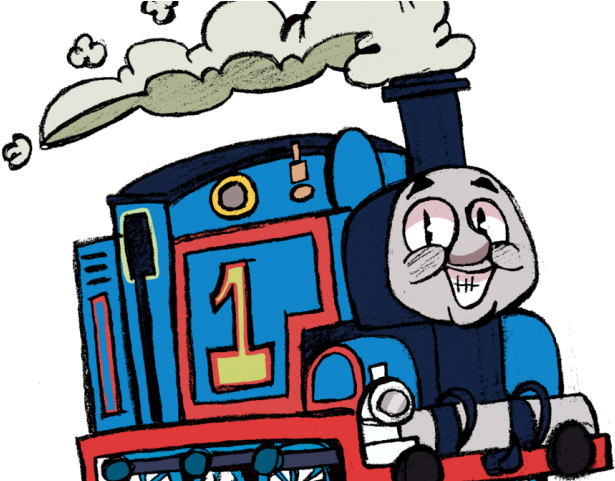 Engine Clipart Thomas - Thomas The Tank Engine Art - Png Download (640x480), Png Download