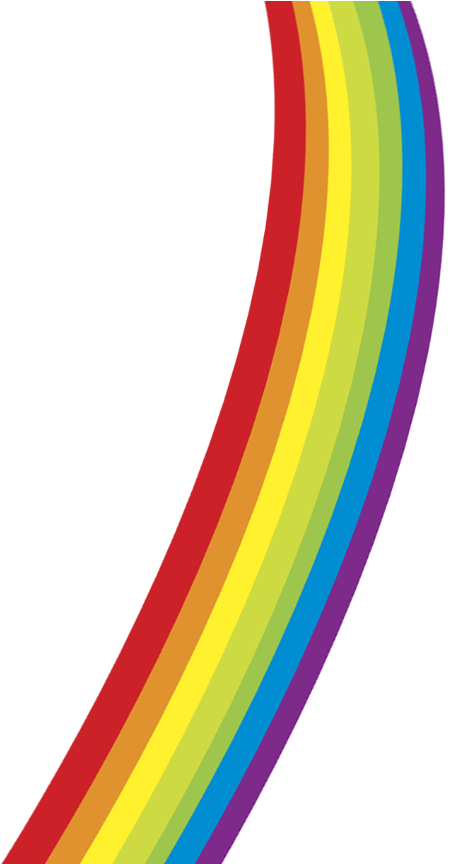 Rainbow - - Circle Clipart (528x863), Png Download