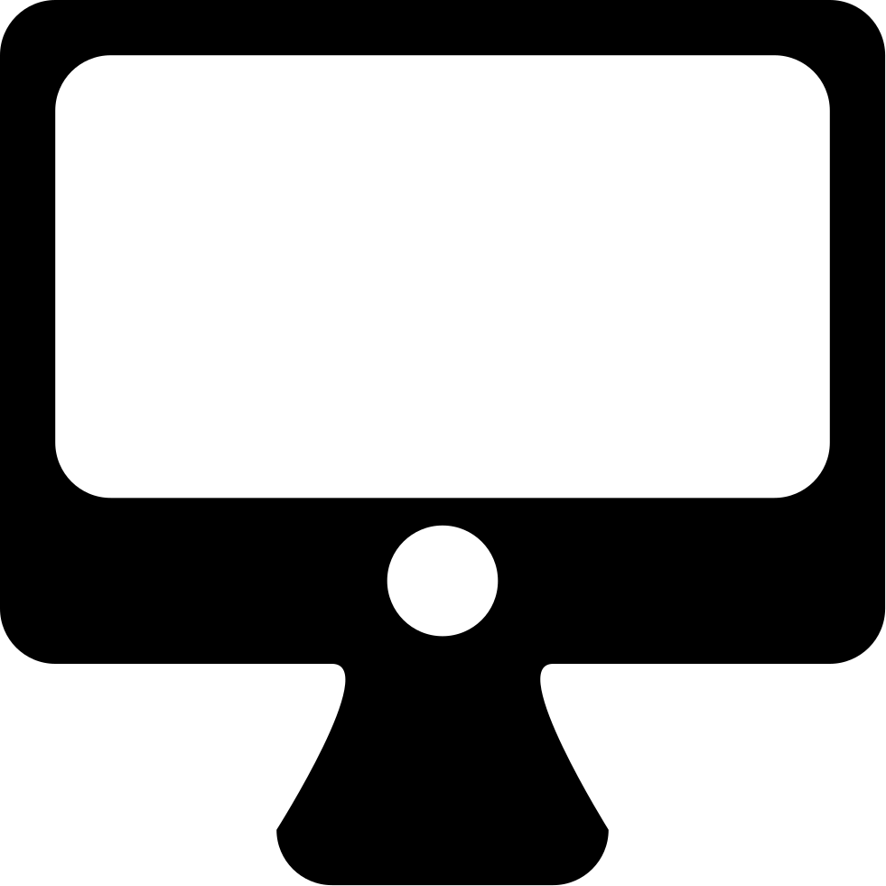 Monitor Screen Desktop Pc Comments Clipart (981x981), Png Download