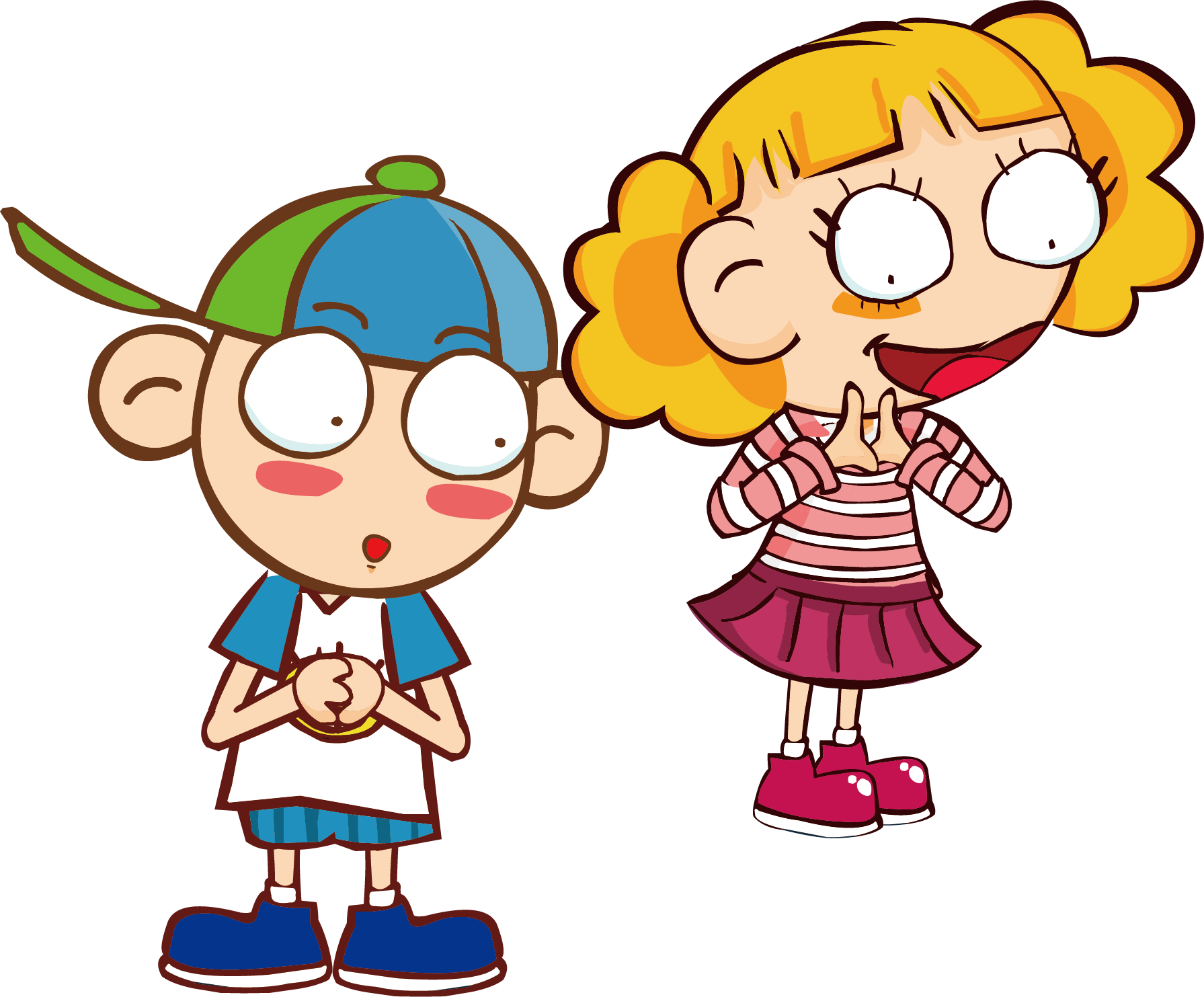 Child Surprise Computer File - Surprised Children Clipart - Png Download (1791x1483), Png Download