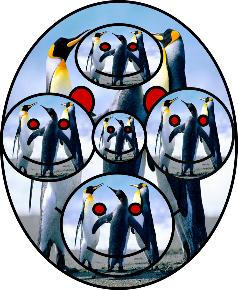 Greg's Logo - Penguins Clipart (986x1200), Png Download