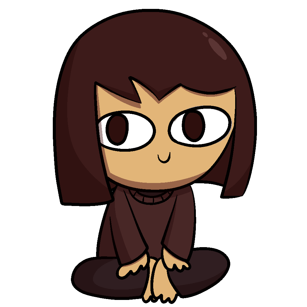 Care's A Cuteart - Cartoon Clipart (1000x1000), Png Download