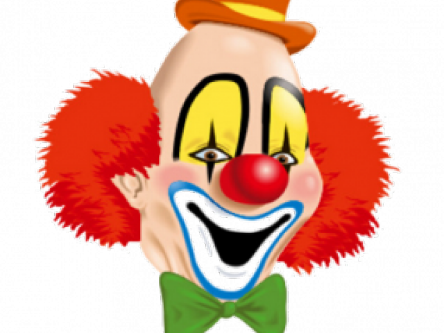 Circus Clipart Creepy - Clown - Png Download (640x480), Png Download