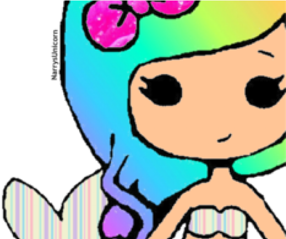 Chibi Clipart Unicorn - Chibi Girl Mermaids - Png Download (640x480), Png Download