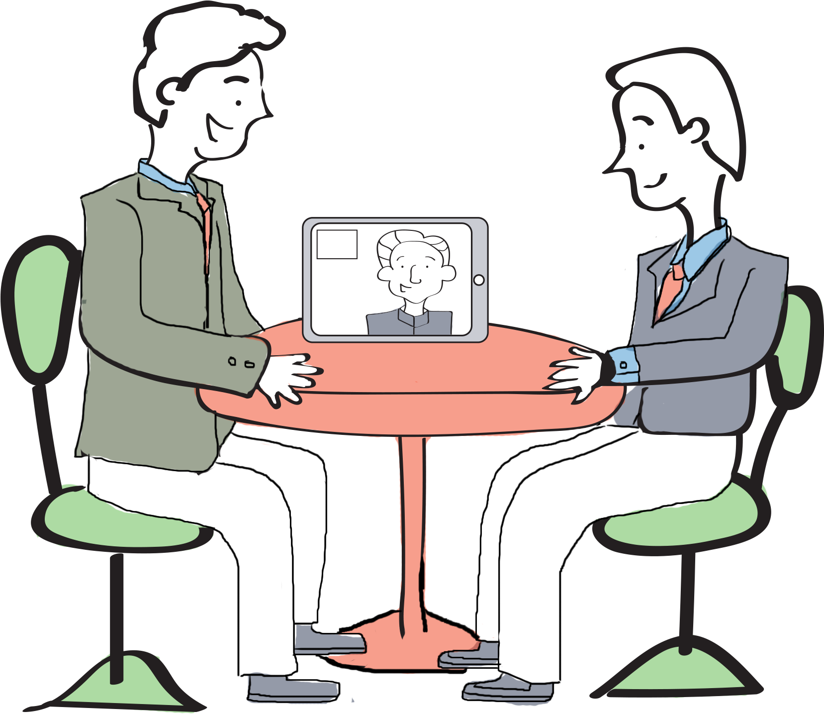 Solutions - Cartoon Clipart (2100x1500), Png Download