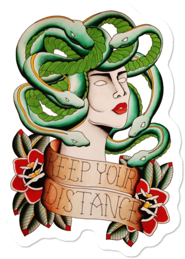 Keep Your Distance - Illustration Clipart (650x650), Png Download