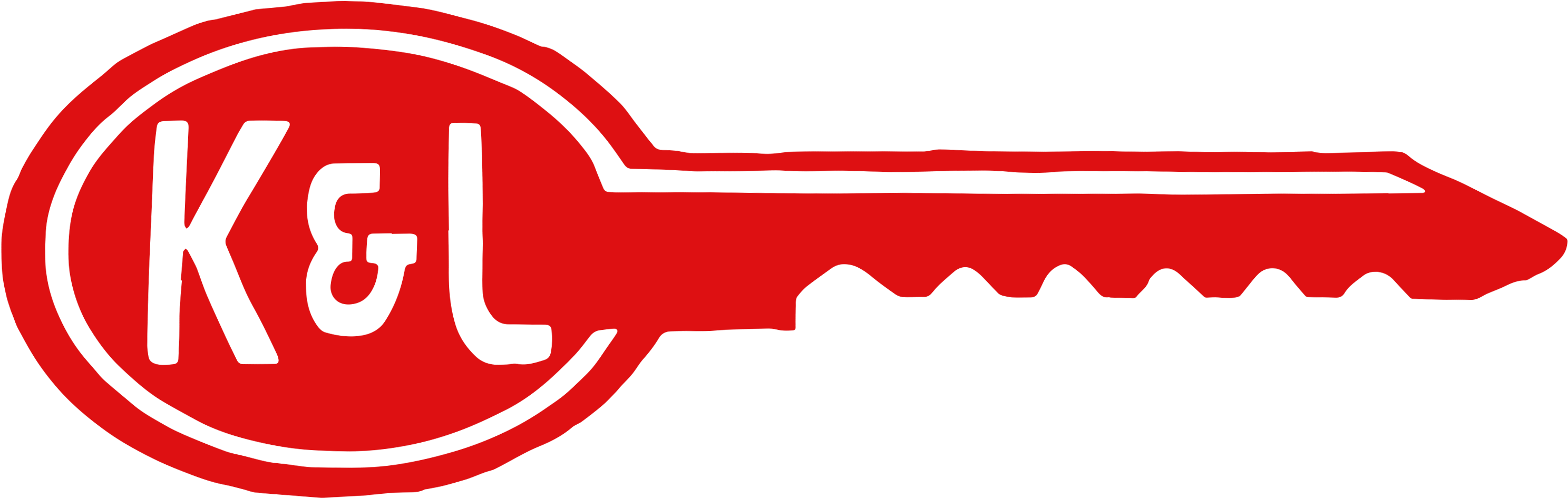 K&l Locksmith Clipart (3000x944), Png Download