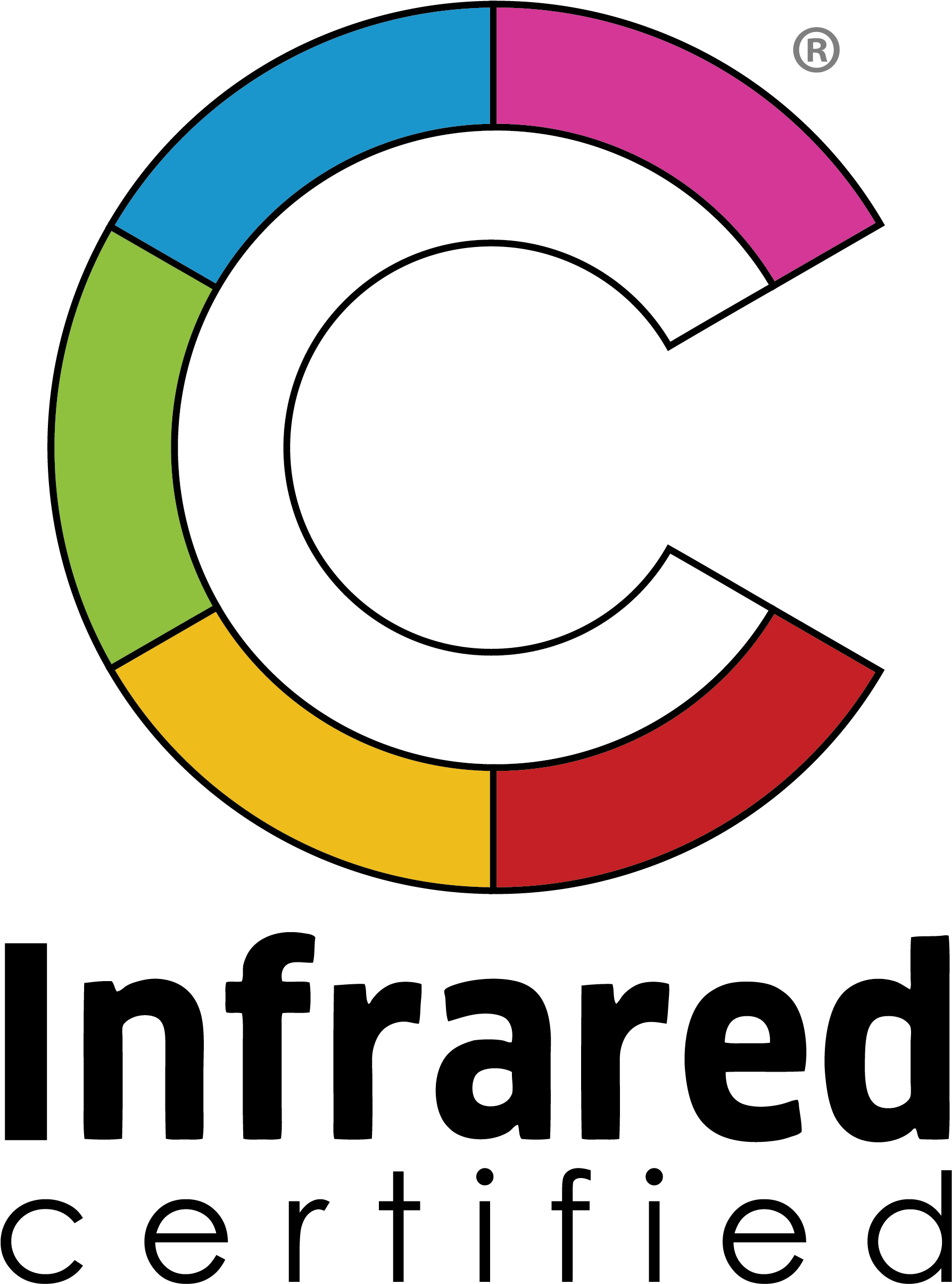 Infrared Clipart Fireman - Infrared Certified Logo - Png Download (2083x2667), Png Download