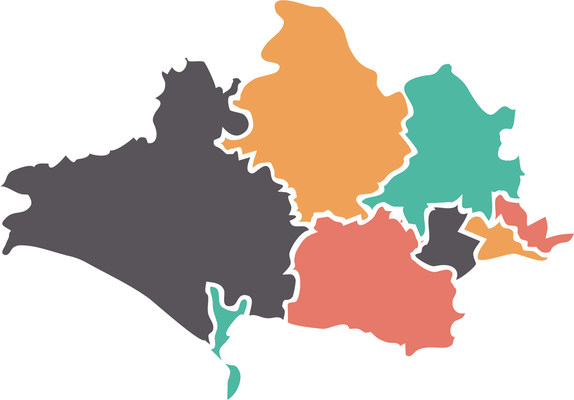 Get In Touch - Dorset Administrative Map Clipart (1148x800), Png Download