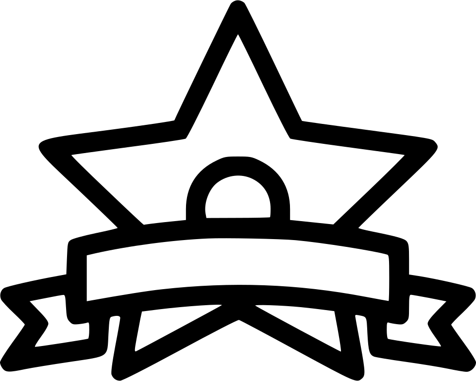Png File - Black Star Outline Transparent Clipart (980x784), Png Download