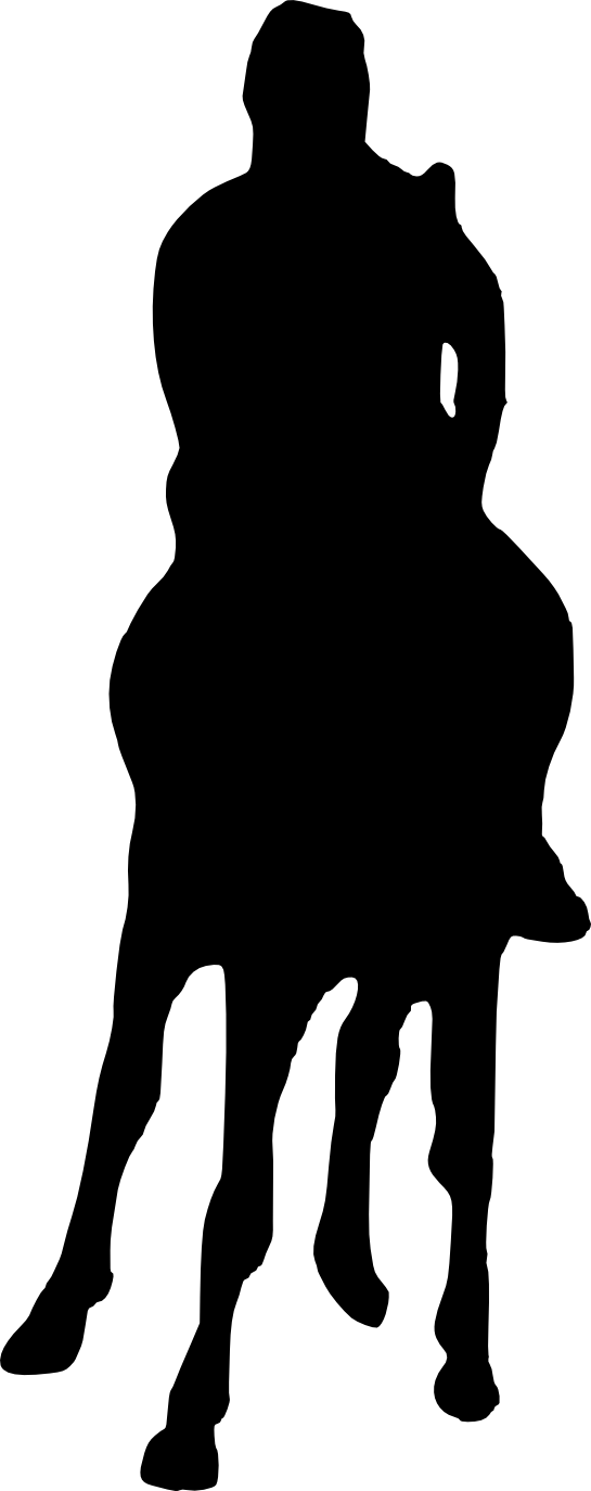 Free Png Horse Riding Silhouette Png - Silhouette Clipart (480x1211), Png Download